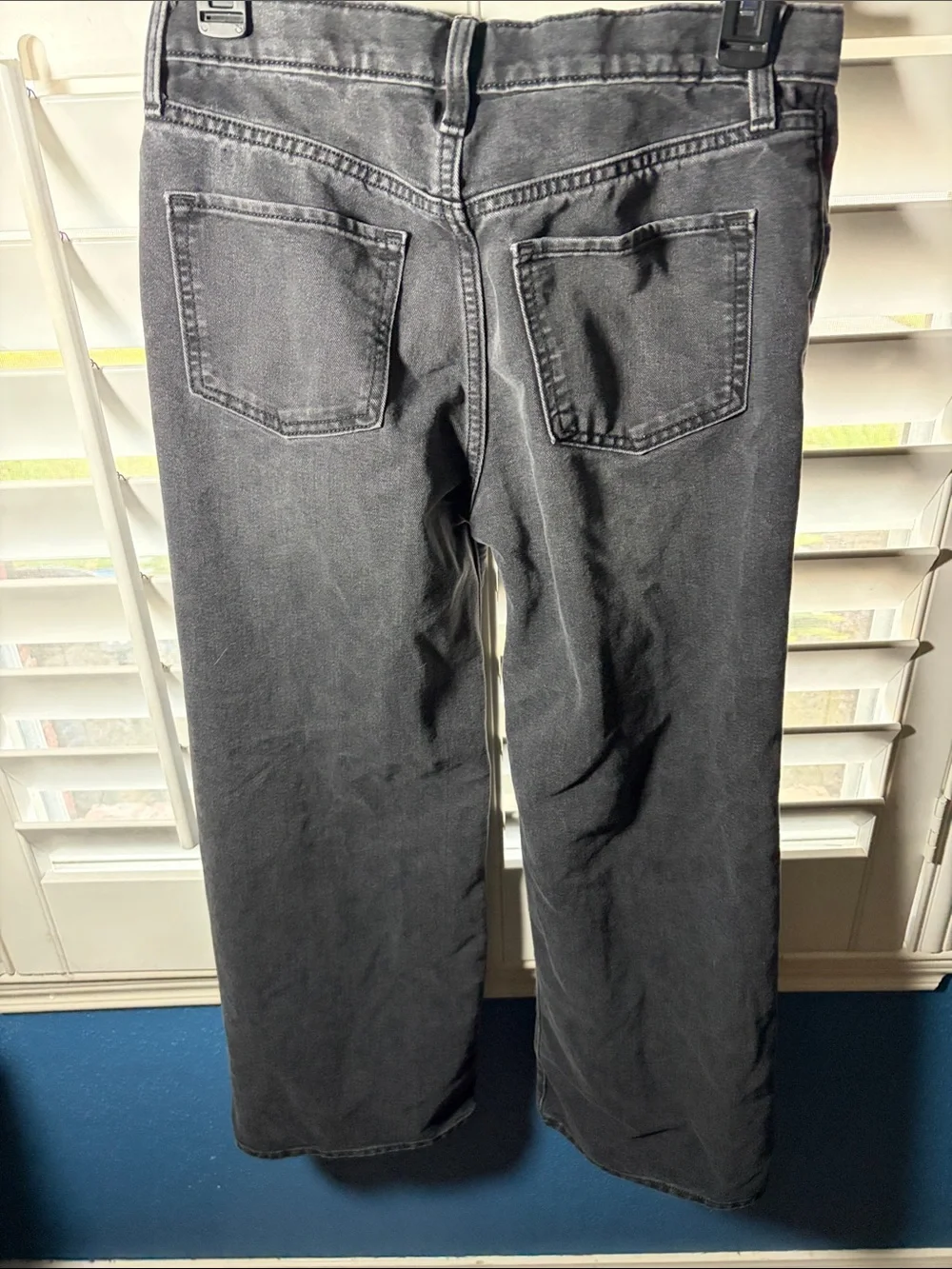 Old Navy kids black baggy wide leg Jeans